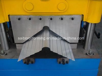 Cap Ridge Forming Machine with Decoiler
