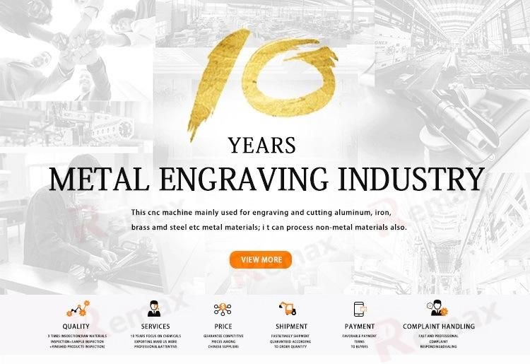 CNC Milling Machine 3D Metal Sample Roller Work CNC Cutter and Engraving Machine with 5th Rotary Axis