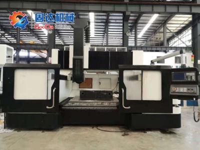 CNC Bridge Gantry Milling and Grinding Machine Two in Onehigh Efficiency Is More Than Double That of Traditional Grinding Machines