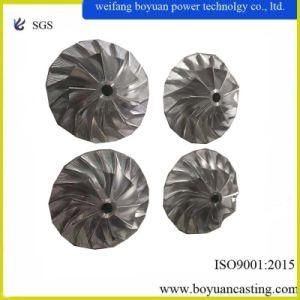 Five-Axis Impeller Used for Diesel Engine and Auto Parts