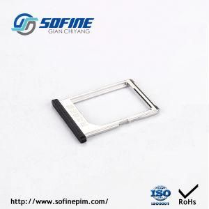 Black Panel OEM Custom Micro SIM Card Tray for Powder Metal Sintered Parts