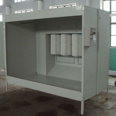 Best Selling Manual Powder Coating Booth Price for Sale