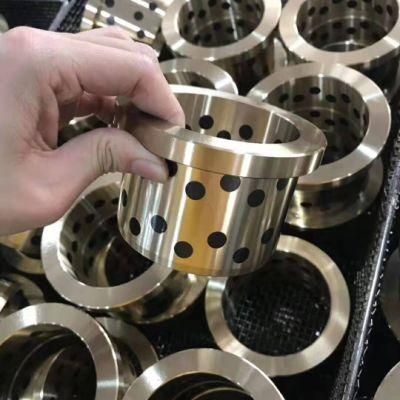 Steel Metal Flange Hardened Material Bearing Bushes