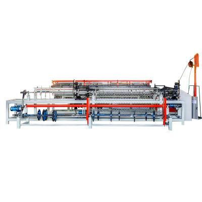 Double Wire Full Automatic Chain Link Fence Weaving Machine