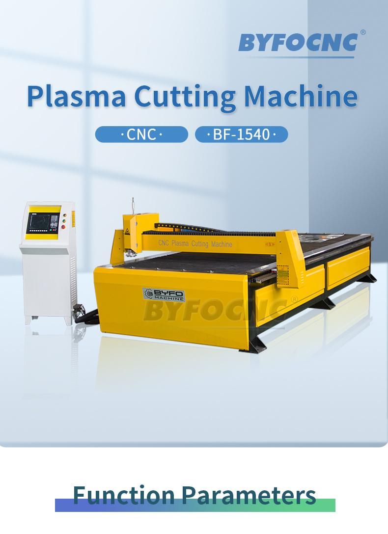 1530 CNC Machine Plasma Cutter Sheet Metal for Iron Steel Cutting