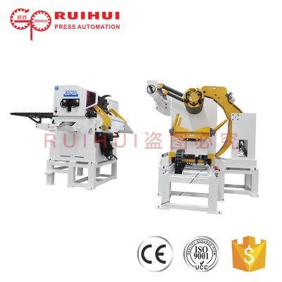 Hydraulic Straightening Equipment Punch Uncoiler Straightener Feeder for Blanking Machine