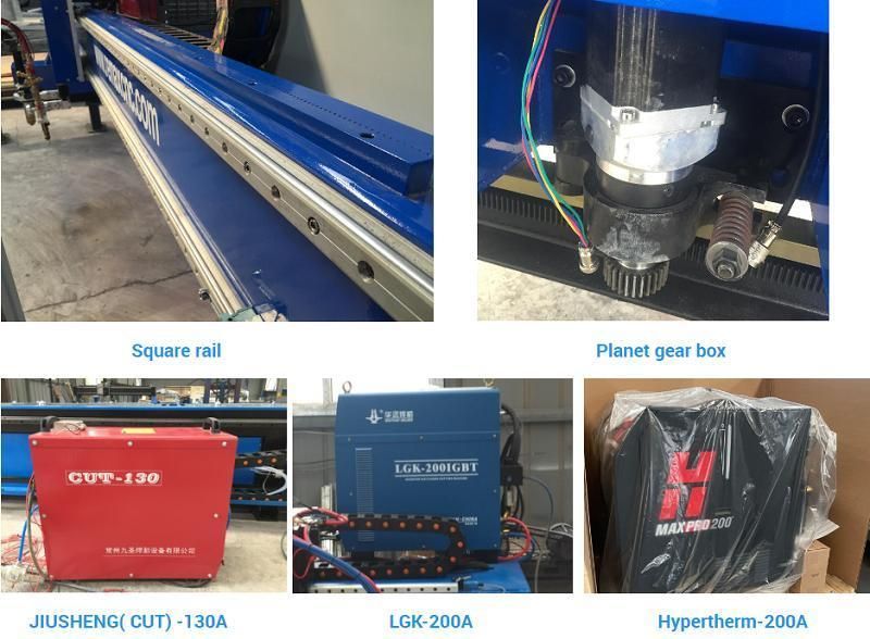 2040 Gantry Plasma and Flame CNC Cutting Machine