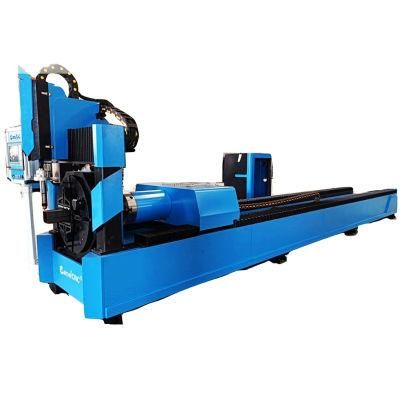 Square Round Tube Pipe Steel CNC Flame Plasma Cutting Machine