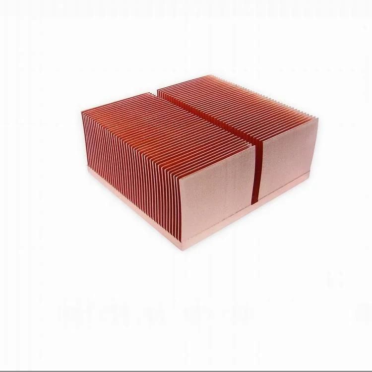 Skiving Fins Aluminum/Copper Heat Radiator Heat Sinks