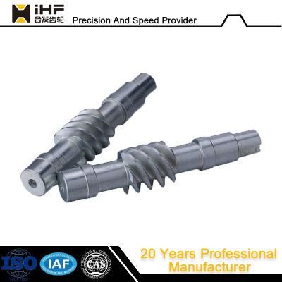 Ihf Transmission Standard Customize High Precision Forged Steel Gear Spur Shaft for Auto Parts