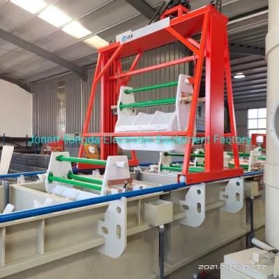 Junan Tongda Customized Metal Coating Machine Zinc Plating Equipment for Screws Bolts Nuts