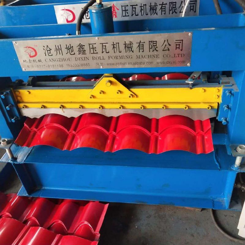 Professional Glazed Tile Roof and Wall Panel Roll Forming Machine