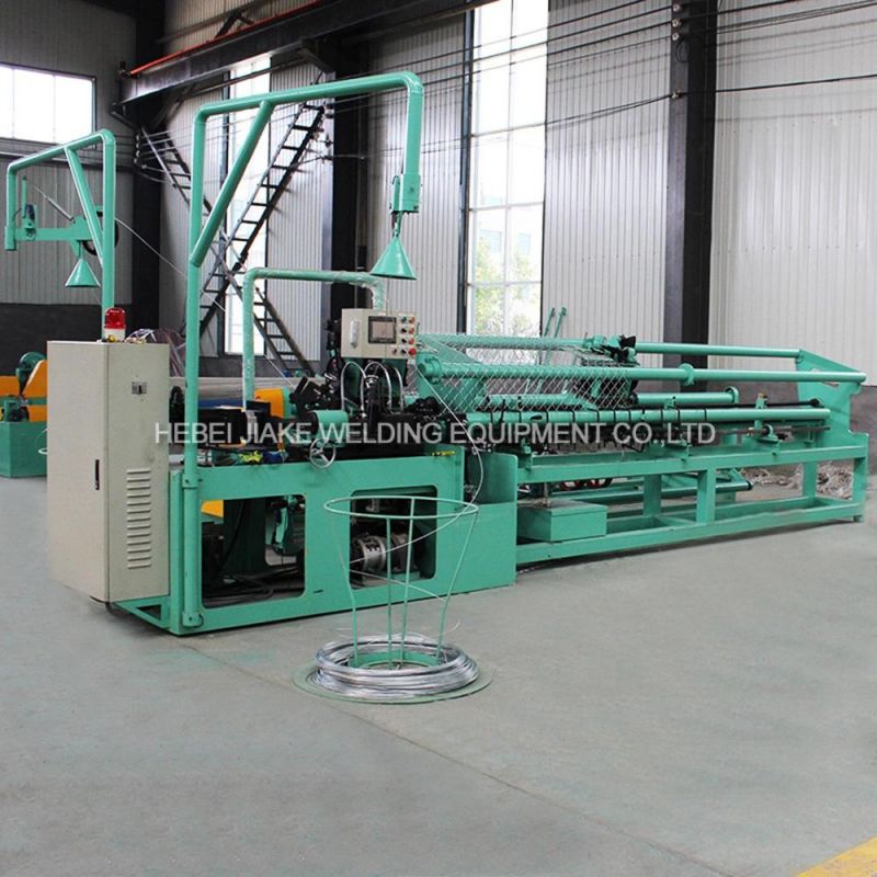 Fully Automatic Cyclone Fence Chain Link Fence Mesh Making Machine