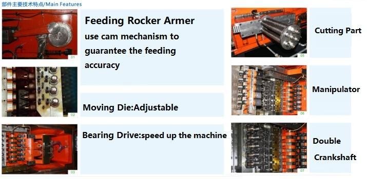 3 Station Automatic Bolt Making Machine