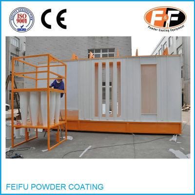 Fast Color Change Multi Cyclone Powder Spray Booths Systems