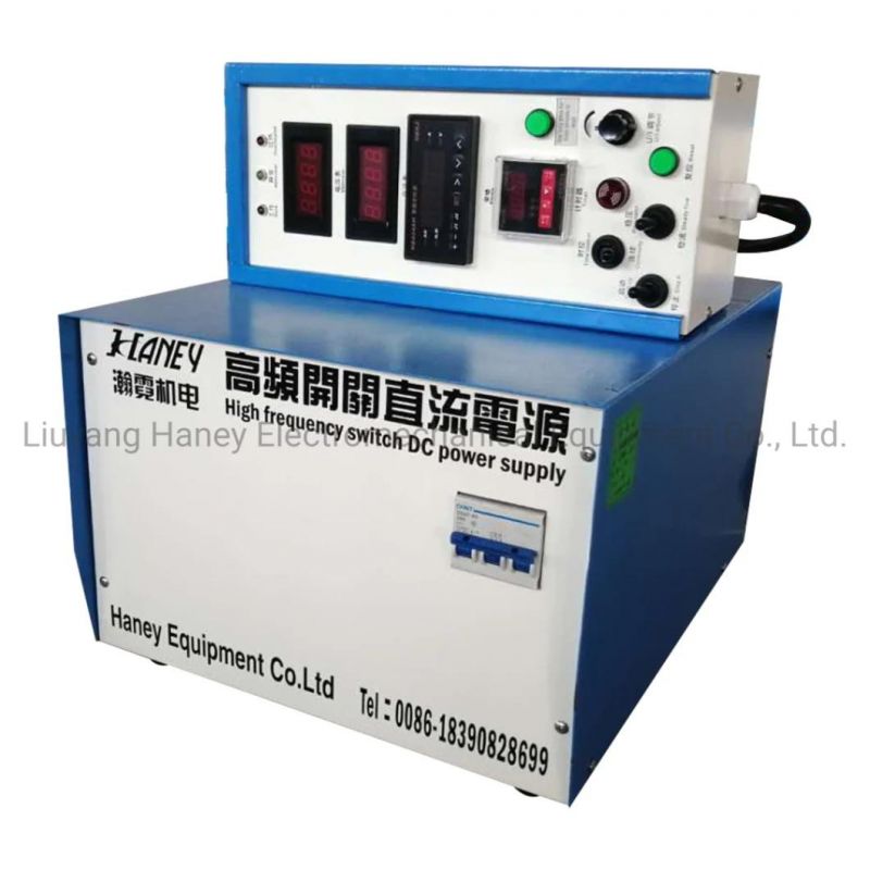 Haney 240V 40A Nickel Plating Rectifier Electroplating Rectifier with Kw/Hour Function