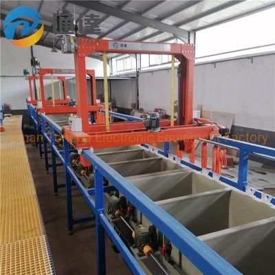 Electroplating Machine Semi-Automatic Barrel Plating Production Line Equipment for Manufacture