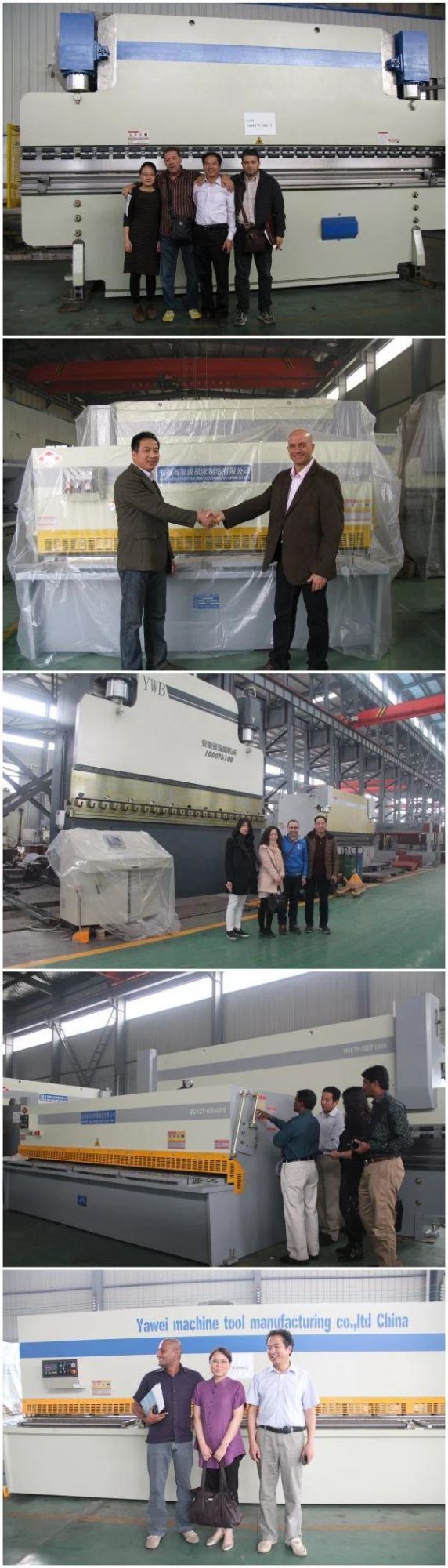 CNC Hydraulic Press Brake Machine for Metal Plate Bending