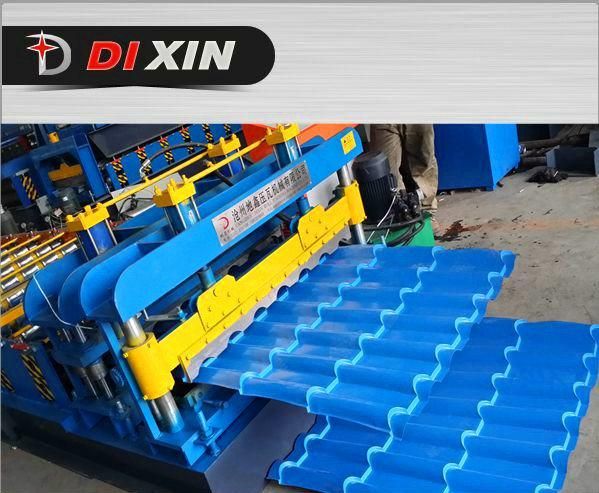 Color Steel Roof Sheet Roll Forming Machine with Perfect Surface