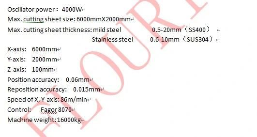 Laser Cutting Machine for Steel Sheets