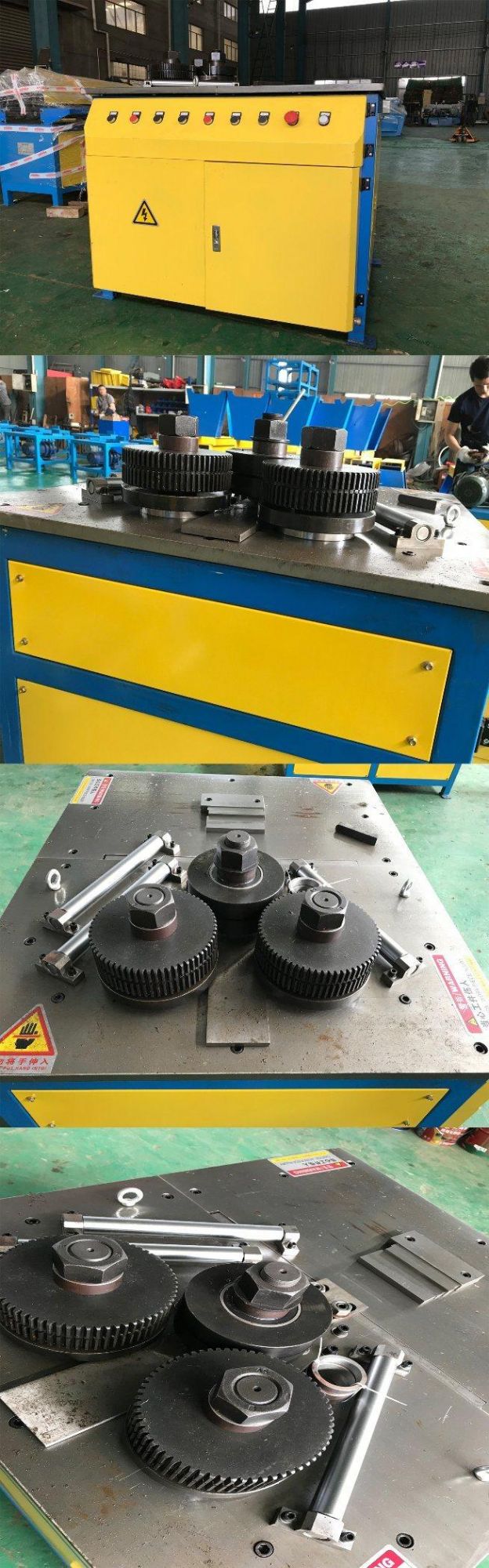 Sheet Metal Vertical Hydraulic Angle Crimping Machine