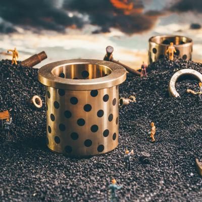 Factory Customizable Solid Bronze Bush Construction Machine Bushings Cone Eccentric Bushing