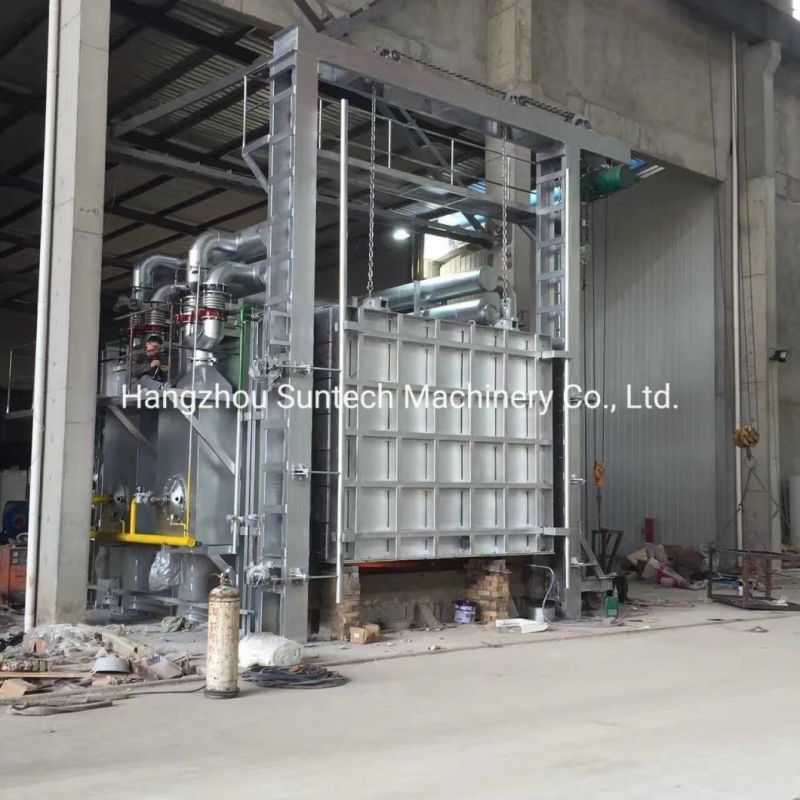 Trolley Type Tempering Drawing Quench and Tempering Electric Resistance Heat Treatment Furnace