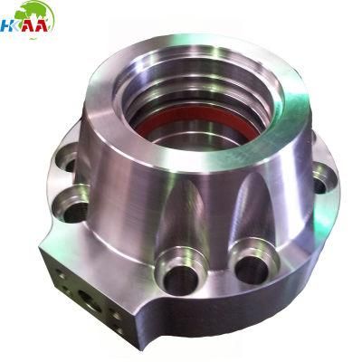 CNC Machined Stainless Steel Hydraulic Cylinder Gland Made by Mazak