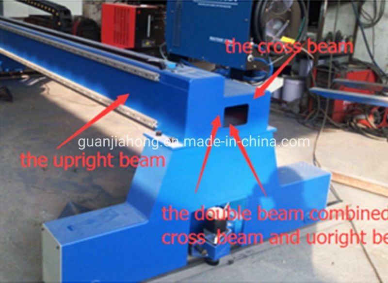 Heavy Duty Gantry Type Plasma Cutting Machine for Metal Carbon Steel Ms Ss Cutting