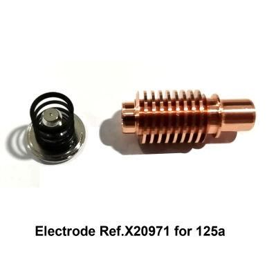 Plasma Cutting Electrode Ref. X20971 for Pmx Plasma Cutting Torch Consumables 125A