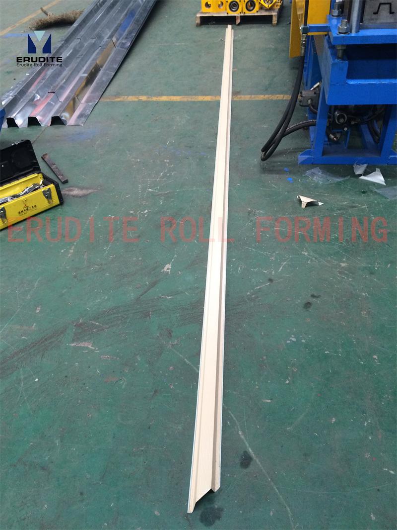 Roll Forming Machine for Tophat Profile with Angle Cut