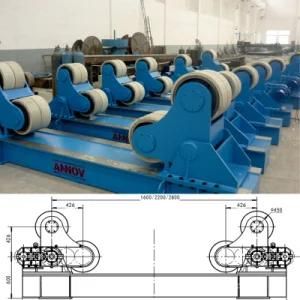 Self Aligning and Adjustable Double Drive Welding Turning Rolls