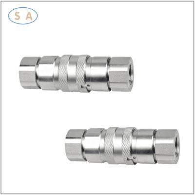 Customized CNC Lathe Machining Hydraulic Stainless Steel Hose Joint