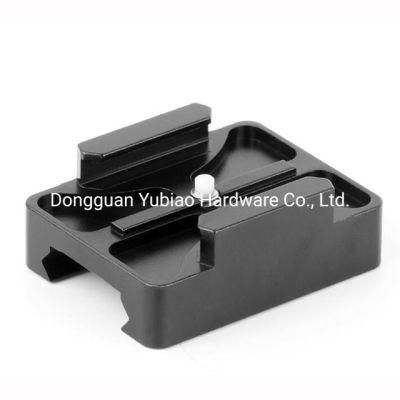 CNC Milling Aluminium Blocks Guide Rail Track Mounting Block for Camera