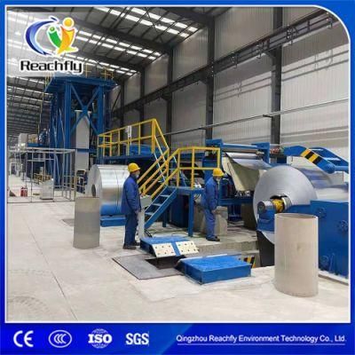 Galvanized Steel/Aluminum Coil Color Coating Machine with Printing Unit for Home Appliance Plates