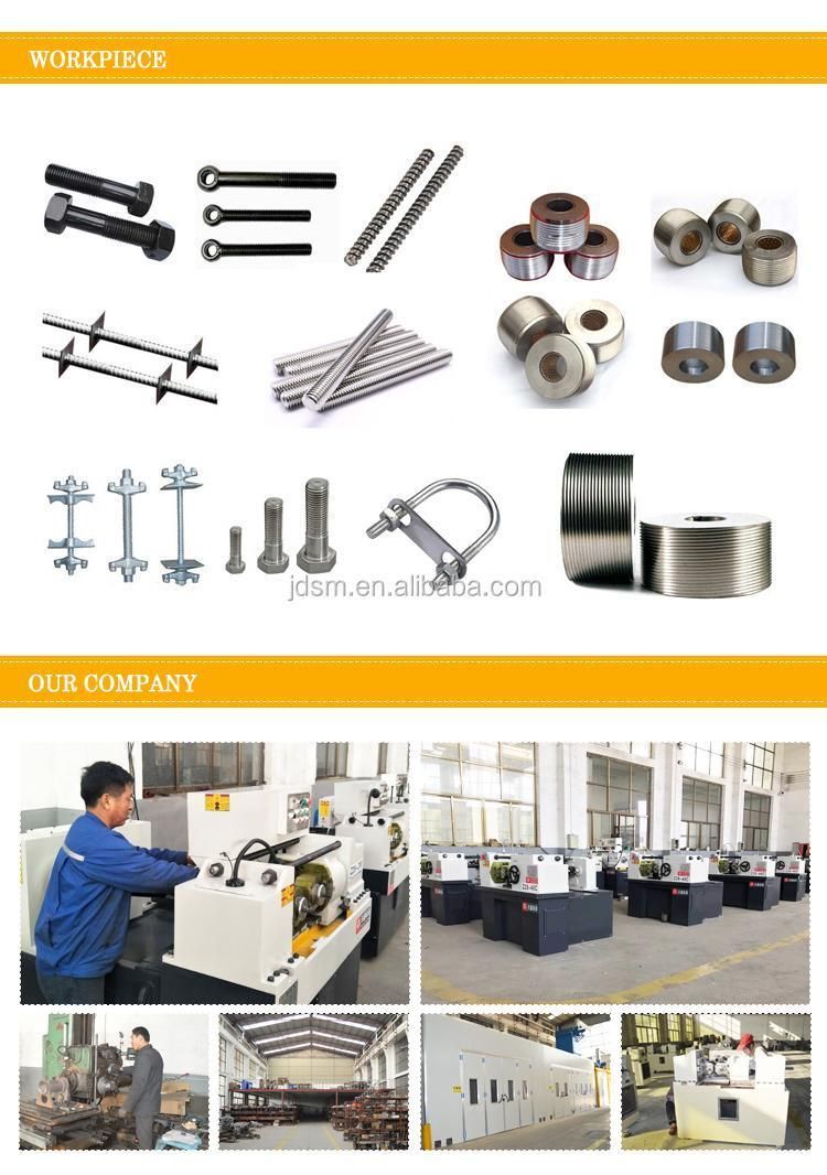 Construction Machinery Steel Threading Machine / Nail Thread Rolling Machine