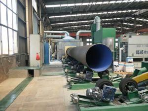 Patent API Anticorrosion Production Line Shot Blasting Ad/PE Extruder Epoxy Powder Coating 3PE 3lpe Steel Pipe