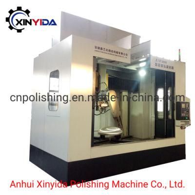 CNC Controlled Dusty Collection System Equipped Dished Head Polishing Machine for Hot Sale