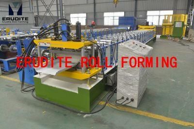 Roll Forming Machine for Seam-Lock Profile, Pre-Notching+Punching &amp; Post Punching+Cutting