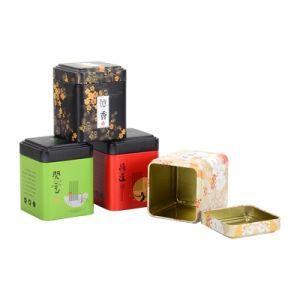 Tea Tin Canister Square Metal Paint Can Making Machine