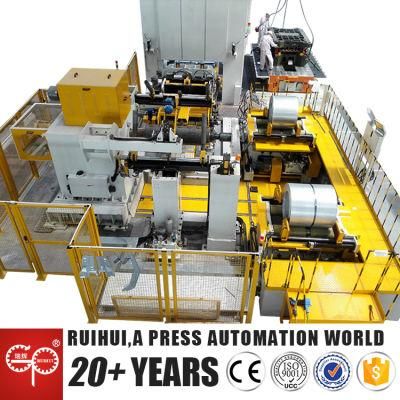 Automation Stamping Feeding Line Decoiler Flattener Machine Nc Straightener Feeder