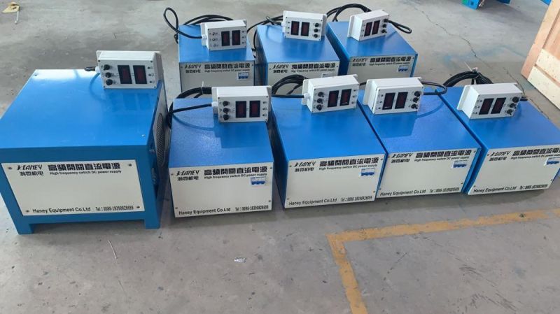 Haney Industrial DC Adjustable Switching Power Supply 0-8V 1500A 2000A Bronze Plating Rectifier