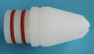 Wear Sleeve with O-Ring for Flat Spray Nozzles