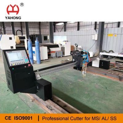 CE Certificate Light Gantry CNC Ready Plasma Cutter with Flame Torch