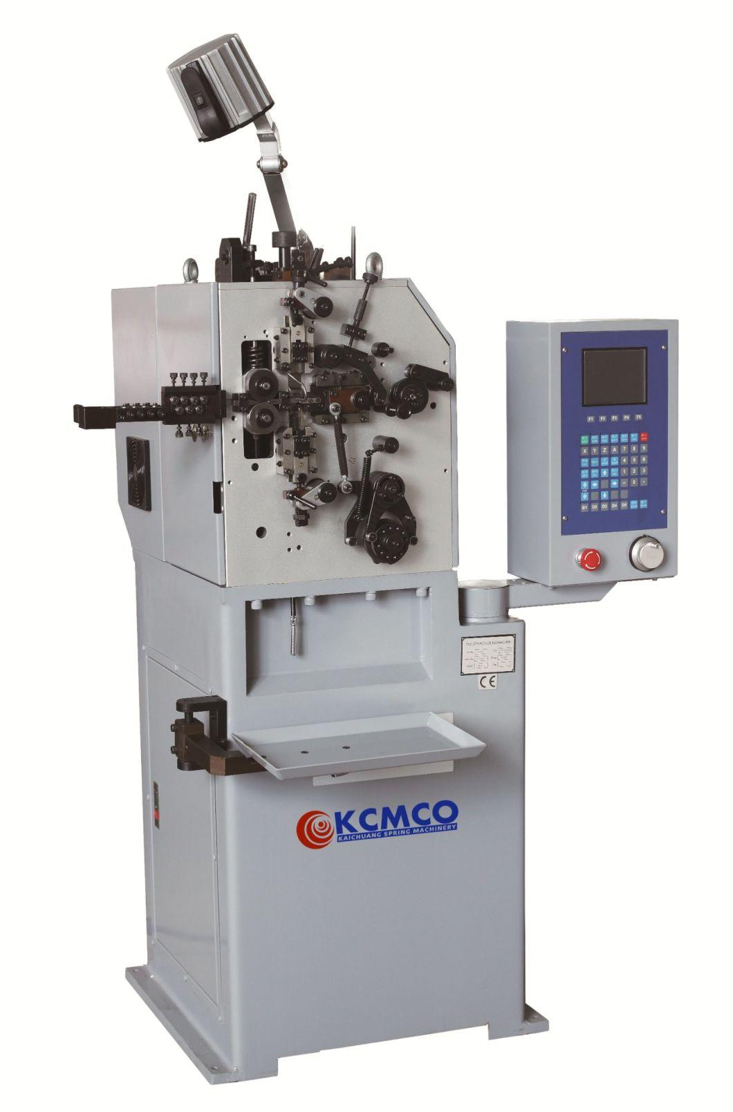 KCMCO-KCT-208 0.15-0.8mm CNC High Speed Compression Spring Coiling Machine with Torsion Device