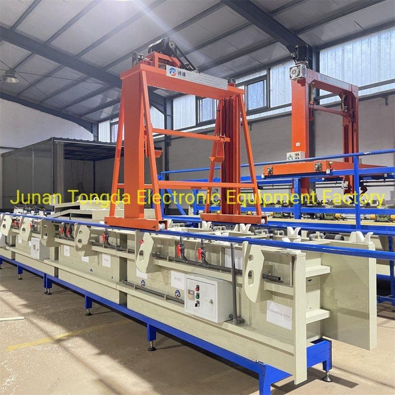 Tongda- Automatic Type Jig Plating Equipment Line Rack Plating Machine for Nickel/Copper/Chrome Plating