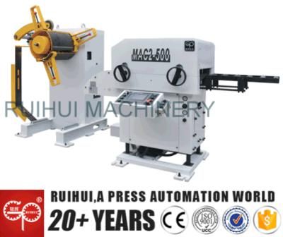 Nc Servo Coil Straightening Roll Feeder Machine with Uncoiler (MAC2-600)