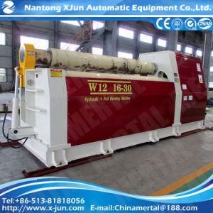 Mclw12CNC-16*3000 4-Roll Plate Rolling Machine with Ce Standard