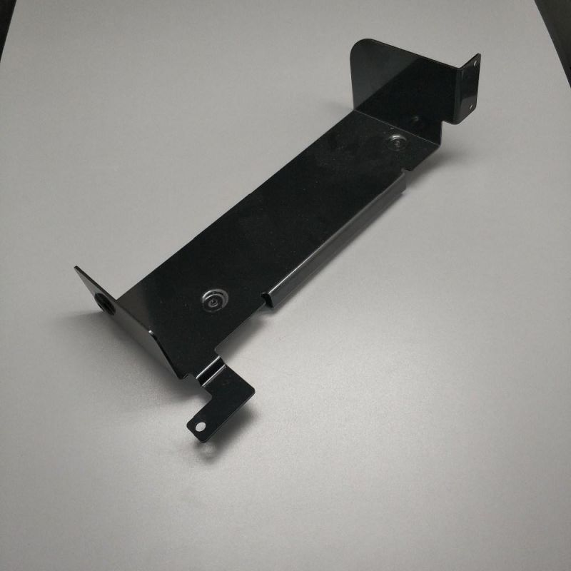 High Quality Precision Customized Black Steel Sheet Metal Fabrication Products for Machinery