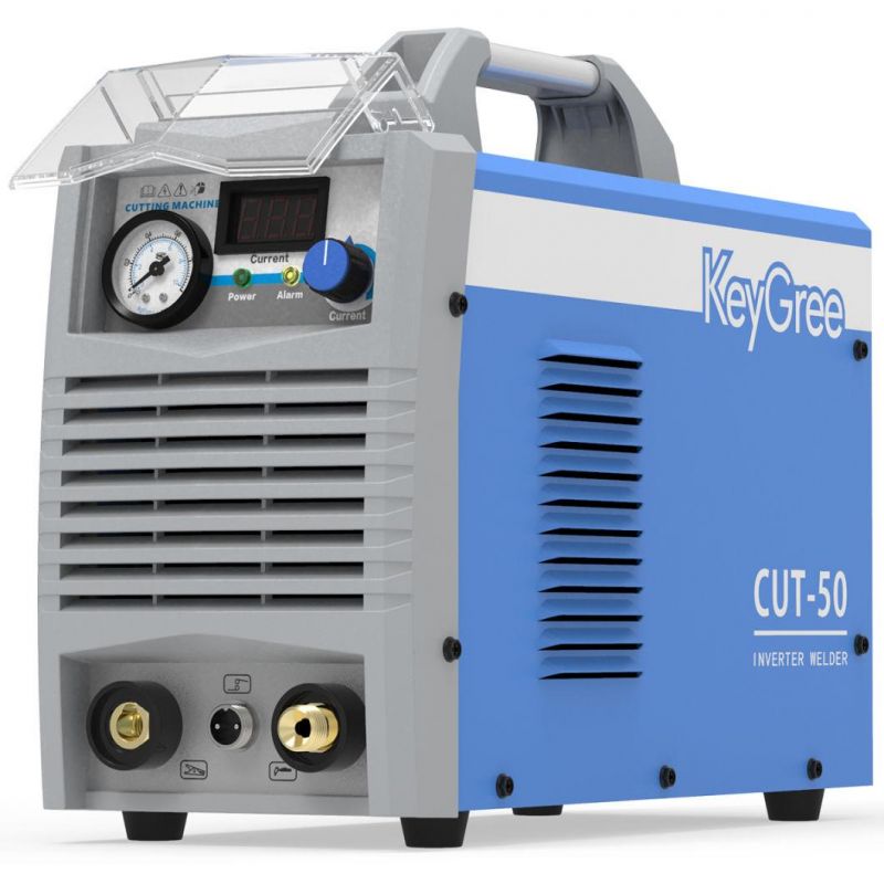 Keygree Hot-Sale Multi-Function Cut/MMA Arc IGBT DC 1pH 220V Cut-50A 60A Inverter Air Plasma Cutter (LGK-50)